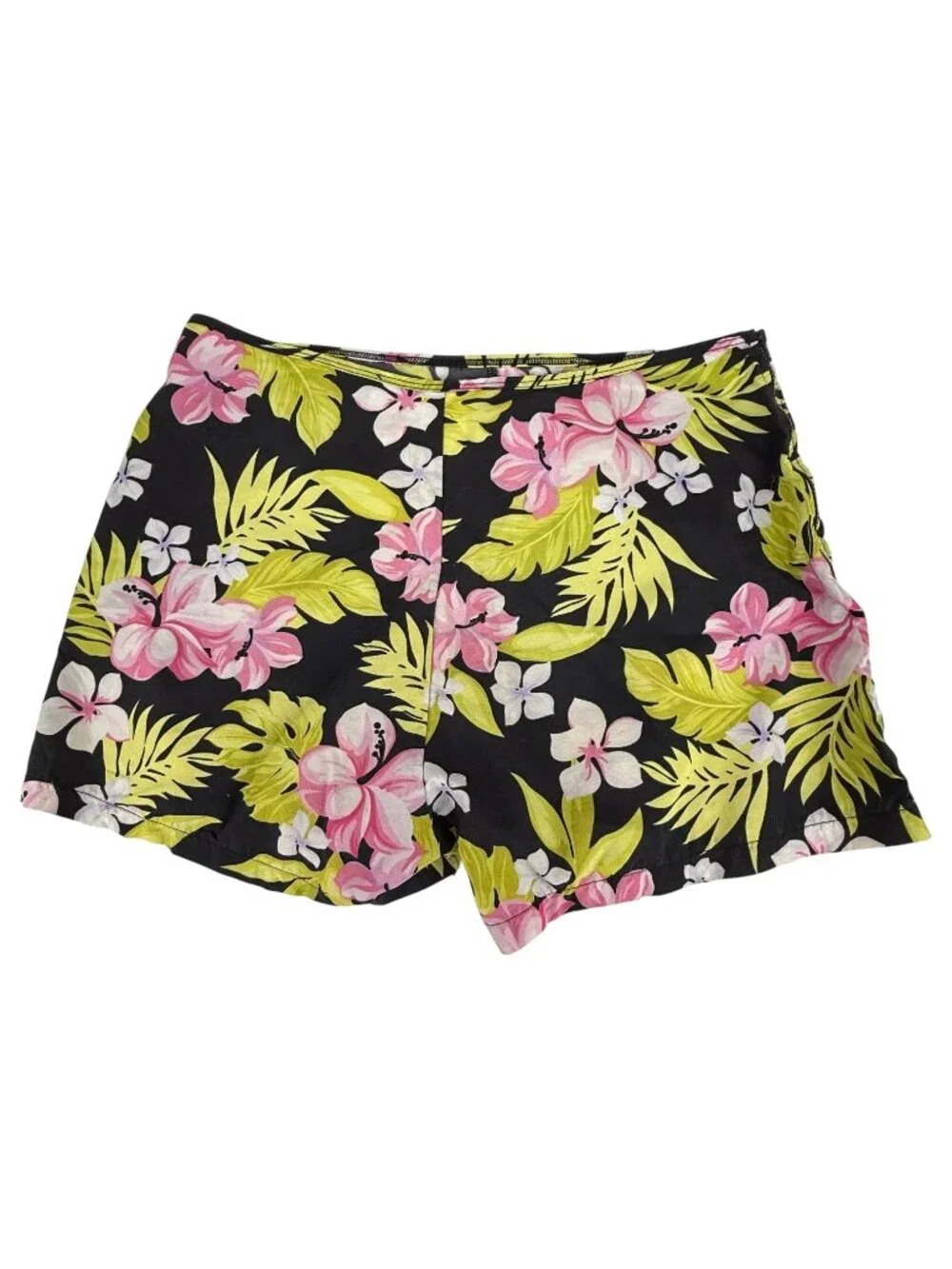 Catalina Womens Swim Bottom Skort Size 12 14 Skirt Short Hawaiian Print Damage - Picture 3 of 8